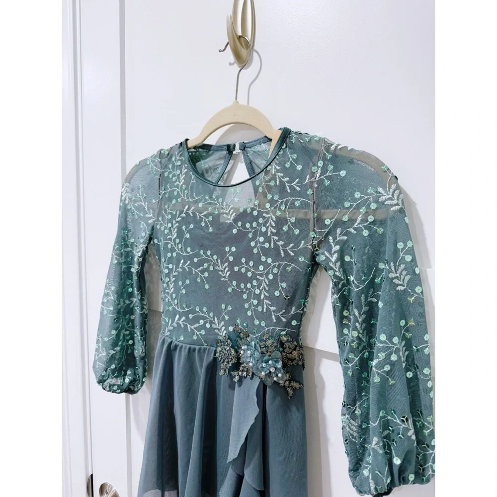 Weissman “Saint Honesty” Dance Costume In Sage